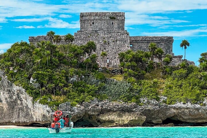 Full-Day Snorkel Tour in Tulum & Sian Ka'an: Reefs, Turtles and Biosphere Lagoon photo 2