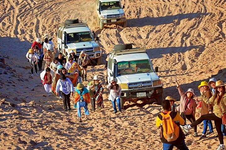 Hurghada Private VIP Desert Jeep Safari with Camel Ride & BBQ