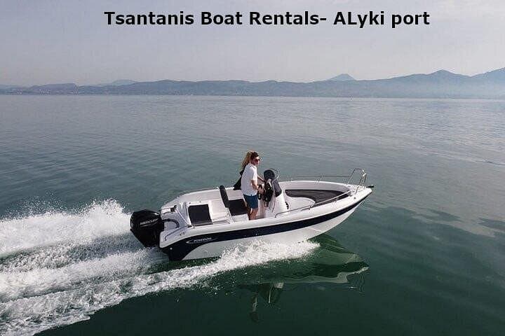 Paros Private 5m Boat Rental — No-License Charters to South Paros & Antiparos photo 1