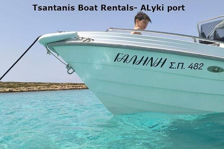 Paros Private 5m Boat Rental — No-License Charters to South Paros & Antiparos photo 4