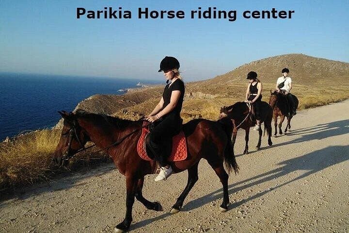 Morning Landscape Horseback Ride in Paros: Coastal Trails & Paroikia Views photo 1