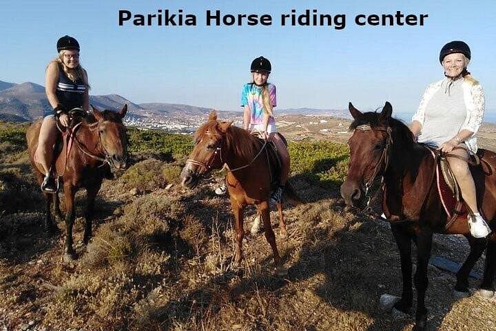Morning Landscape Horseback Ride in Paros: Coastal Trails & Paroikia Views photo 2