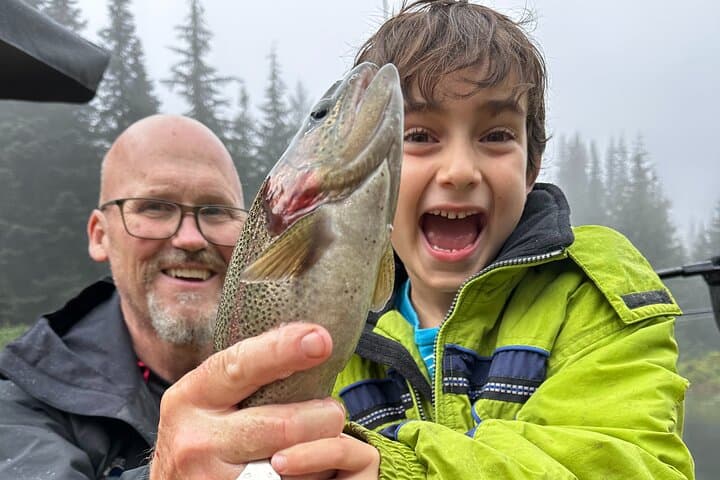 Whistler Beginner Fishing Tour in Callaghan Valley — Family Rainbow Trout Fishing & 4x4 Ride photo 4