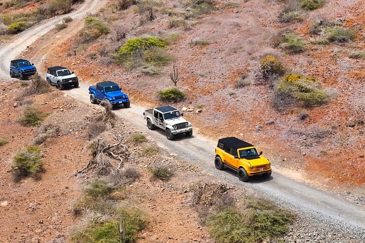 Aruba Private A/C Jeep Tour: North Coast & Hidden Natural Pools