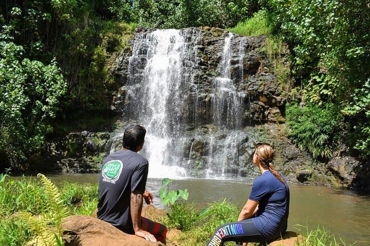 Private Waterfalls Hike and Swim near Lihue — Bamboo & Papakolea Falls photo 2