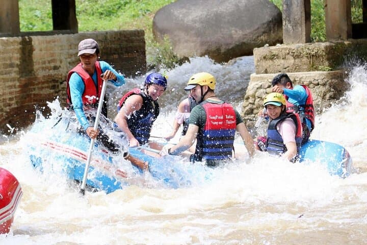 Krabi White Water Rafting, Zipline & Hidden Jungle Waterfall Day Trip