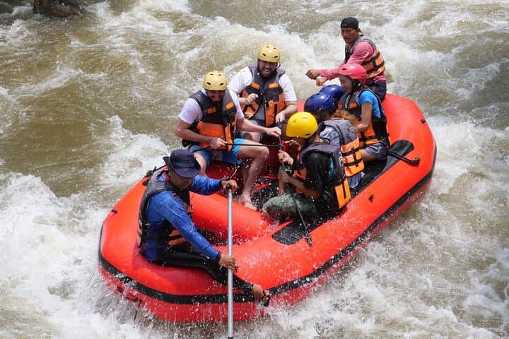 Krabi White Water Rafting, Zipline & Hidden Jungle Waterfall Day Trip photo 6
