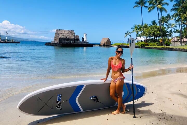 Kona Stand-Up Paddleboard Rentals: Explore Kailua Bay's Reefs & Turtles photo 4