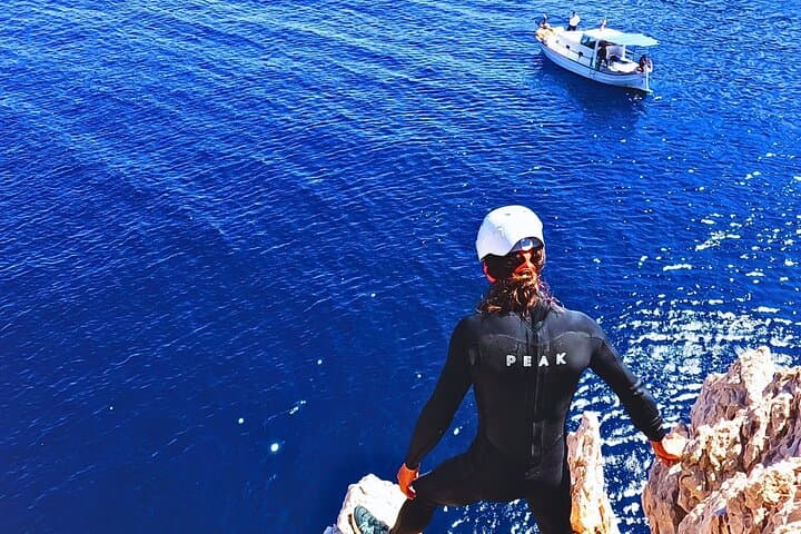 Coasteering in Ibiza: Guided Coastal Cliffs, Caves & Sea Jumps photo 3