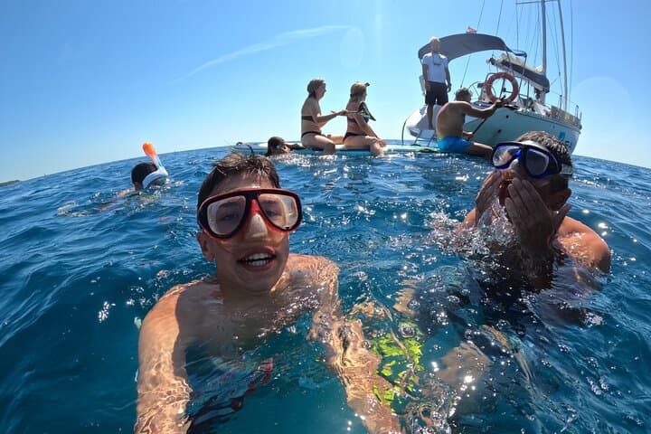 Private Pula Sailing Tour: 4-Hour Customizable Sail, Snorkel & SUP photo 4