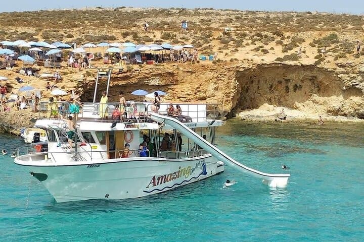 Malta Coastline Cruise to Comino's Blue Lagoon & Crystal Lagoon photo 3
