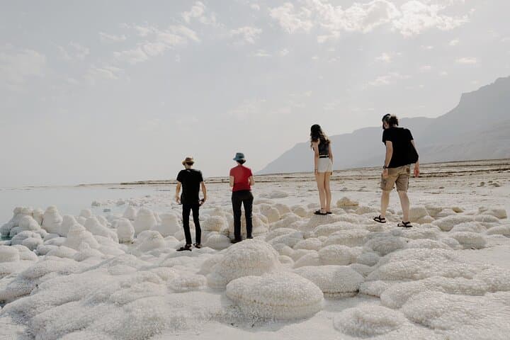 Dead Sea Salt Beach & Pink Lake Private Tour from Amman — Float, Mud and Photo Stops photo 2