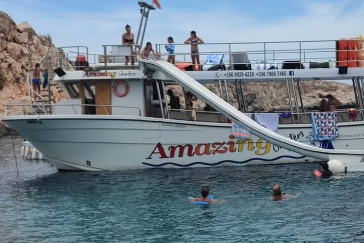 Malta Coastline Cruise to Comino's Blue Lagoon & Crystal Lagoon photo 5