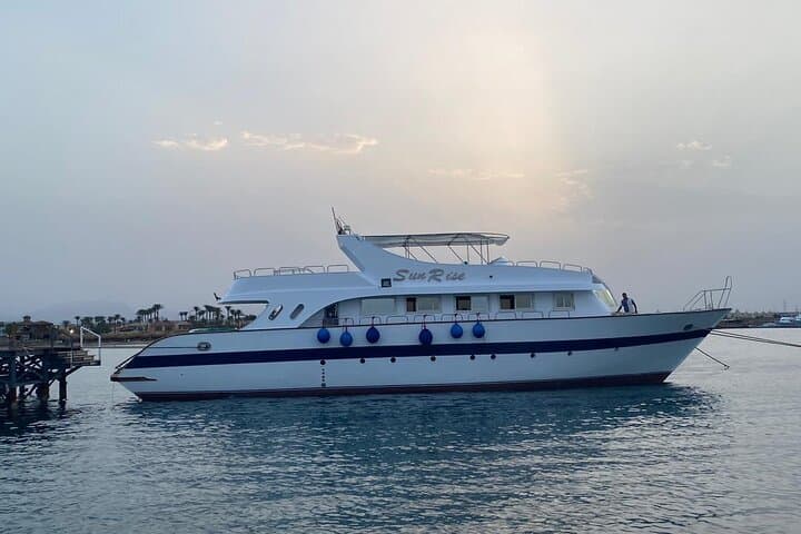 Luxury Private Boat Cruise to Orange Island — Hurghada Red Sea Day Trip photo 4
