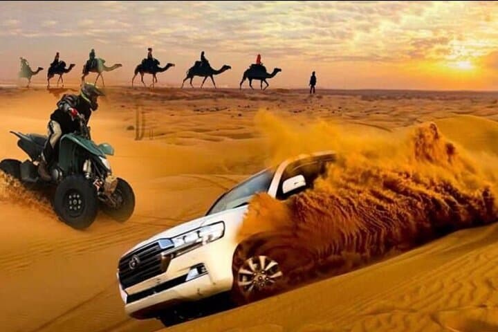 Doha Desert Quad Bike Safari: Dune Bashing, Sandboarding & Camel Ride photo 3