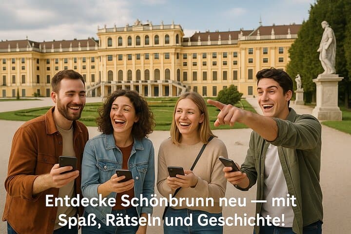 Schonbrunn Palace Park Scavenger Hunt — Mobile Riddle Rally in Vienna