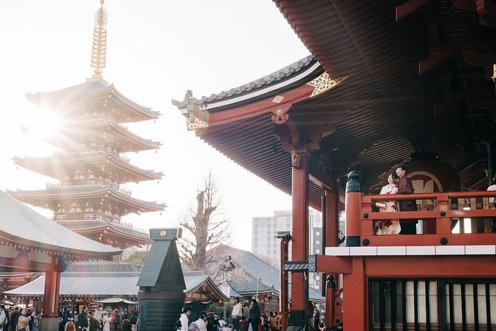 Private Kimono Photography in Asakusa: Senso-ji Photoshoot with Personal Photographer photo 3