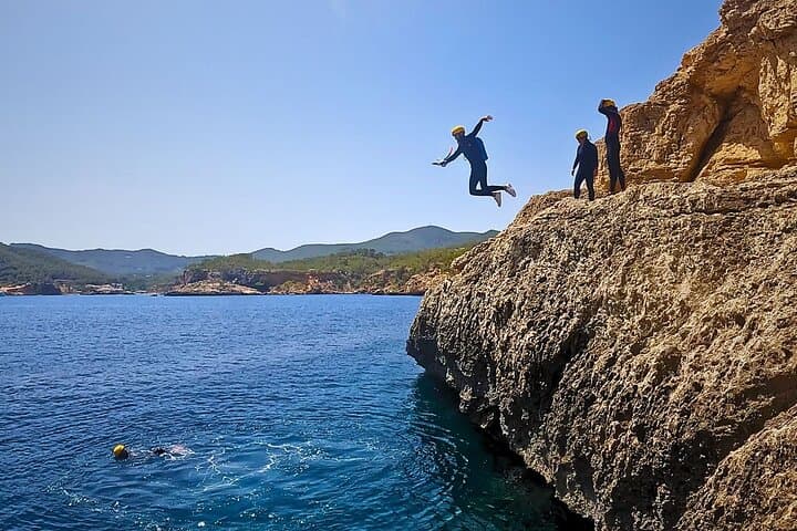 Coasteering in Ibiza: Guided Coastal Cliffs, Caves & Sea Jumps photo 4