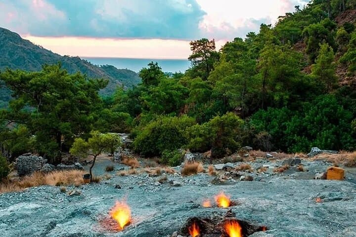 Jeep Safari to Olympos & Chimera: Fire Mountain, Ancient Ruins & Wild Beach from Kemer photo 4