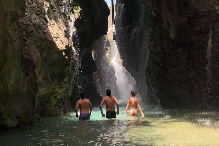 River Trekking at Kourtaliotiko Gorge — Waterfall Swim & Wading Adventure in Crete