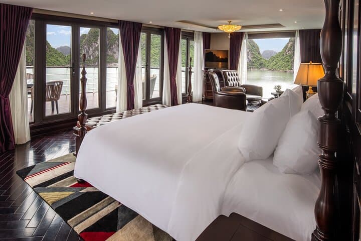 Ambassador Cruise: 2-Day Ha Long & Lan Ha Bay Cruise from Hanoi photo 2