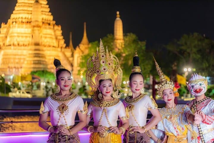 White Orchid Chao Phraya Dinner Cruise in Bangkok: Night Buffet & Live Thai Show photo 6