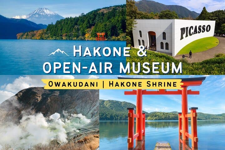 Hakone Day Trip from Tokyo — Mt. Fuji Views, Owakudani Steam Valleys & Lake Ashi