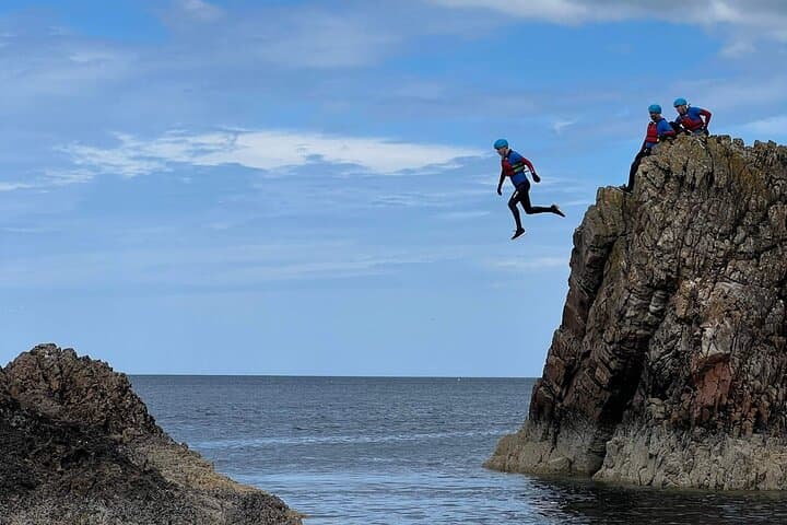 Coasteering at Portknockie & Bow Fiddle Rock: Guided Moray Firth Sea Adventure