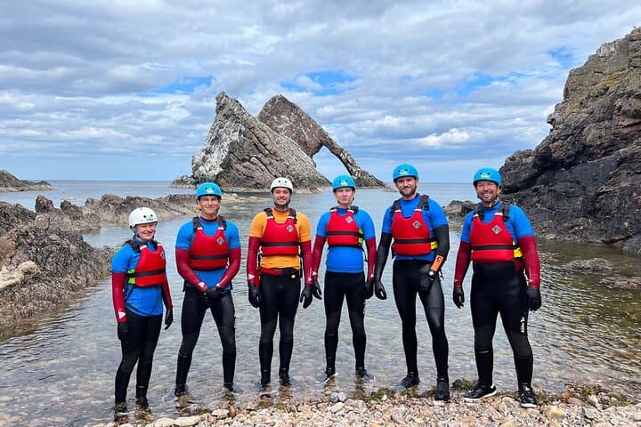 Coasteering at Portknockie & Bow Fiddle Rock: Guided Moray Firth Sea Adventure photo 4