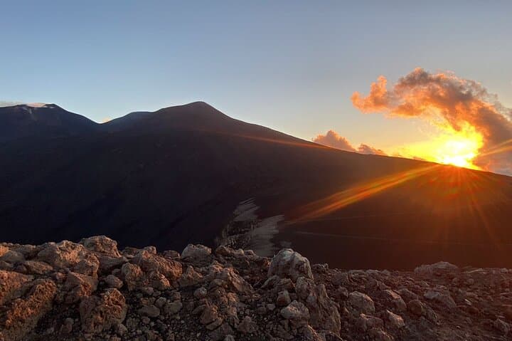 Sunset on Mount Etna: Evening Jeep Ascent from Taormina