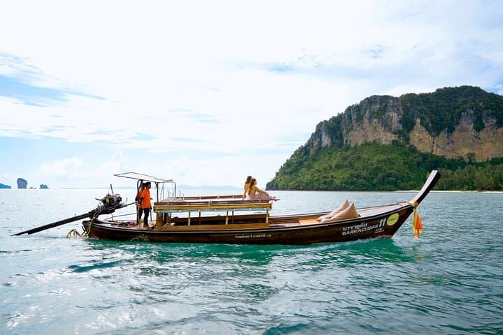 Krabi 4-Island Longtail Day Trip — Snorkel, Sandbars & Phra Nang Cave