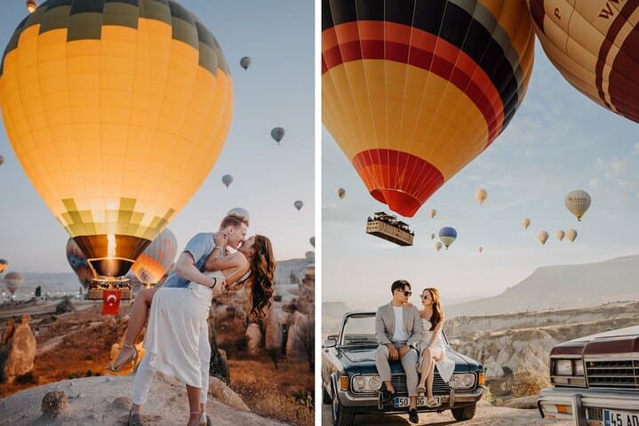 Cappadocia Sunrise Photoshoot with Hot Air Balloons — Private Göreme Session photo 2