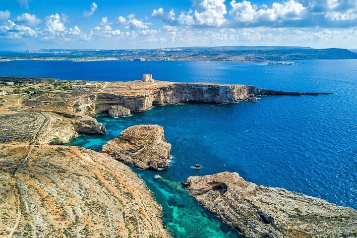 Malta Sunset Catamaran Cruise to Comino's Blue Lagoon