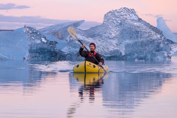 Kayak Fjallsárlón Glacier Lagoon — Skaftafell Glacier Kayaking Tour photo 2