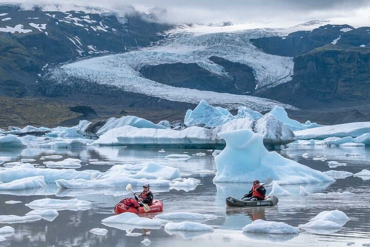 Kayak Fjallsárlón Glacier Lagoon — Skaftafell Glacier Kayaking Tour photo 4