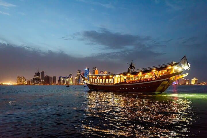 Doha Dhow Cruise: Evening Arabic Dhow Boat Tour on the Corniche photo 4