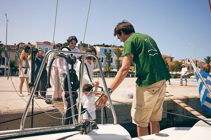 Nafplio Catamaran Cruise: Romvi & Daskalio Semi-Private Sail with Local Treats photo 3