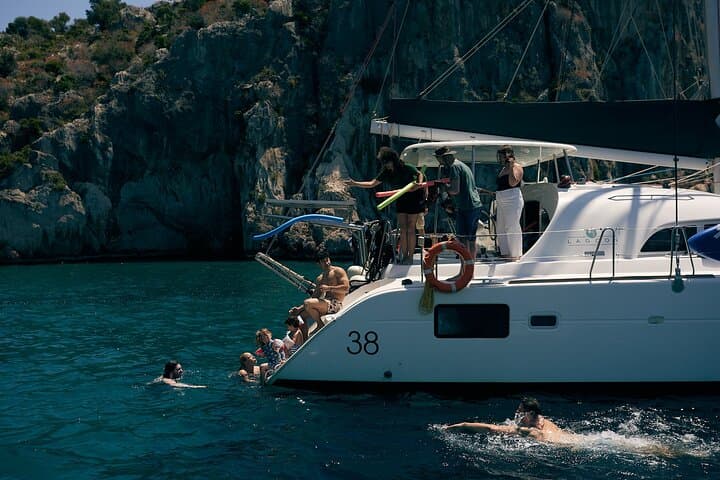 Nafplio Catamaran Cruise: Romvi & Daskalio Semi-Private Sail with Local Treats photo 2