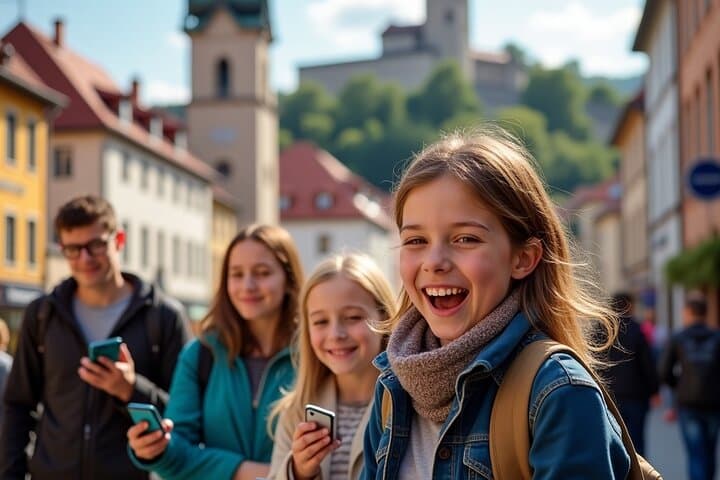Mobile scavenger hunt in Graz — Castle Hill to Grazer Burg