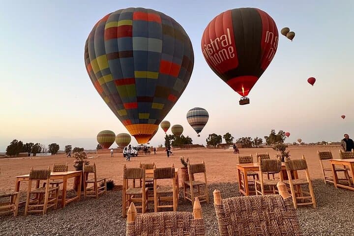 Sunrise Hot Air Balloon Over Marrakech and the Atlas photo 3