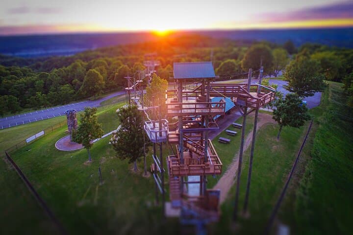 Skybound Challenges: Basecamp Aerial Ropes Course in Moundsville, WV photo 2
