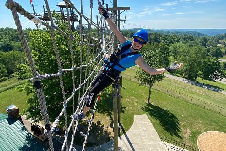 Skybound Challenges: Basecamp Aerial Ropes Course in Moundsville, WV photo 3