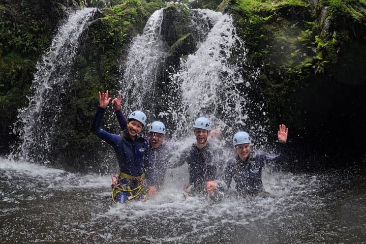 Ribeira dos Caldeirões Canyoning: Waterpark Adventure on São Miguel