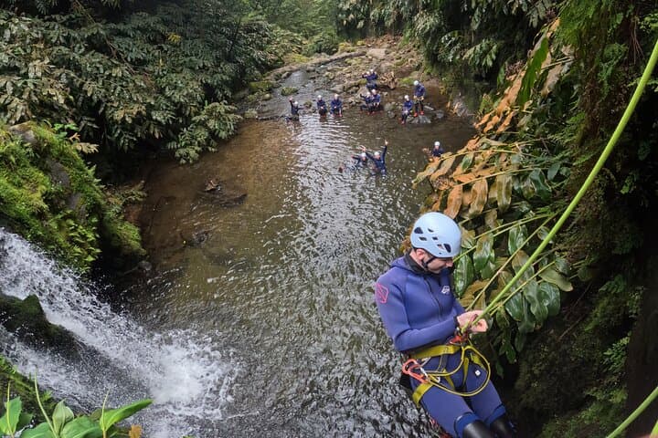 Ribeira dos Caldeirões Canyoning: Waterpark Adventure on São Miguel photo 5