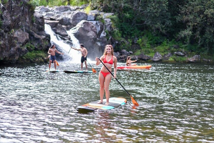 Umauma Falls Private Waterfall and River Swim — Big Island Kayak, SUP & Swim