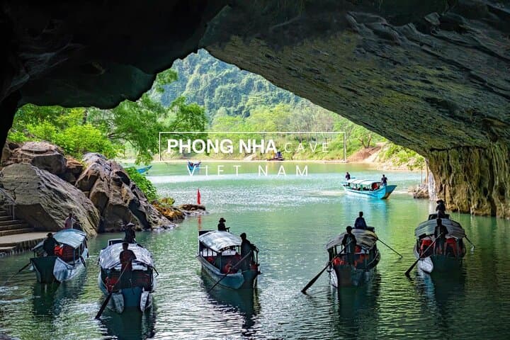 Explore Phong Nha and Tien Son Caves: Day Tour from Dong Hoi via Son River