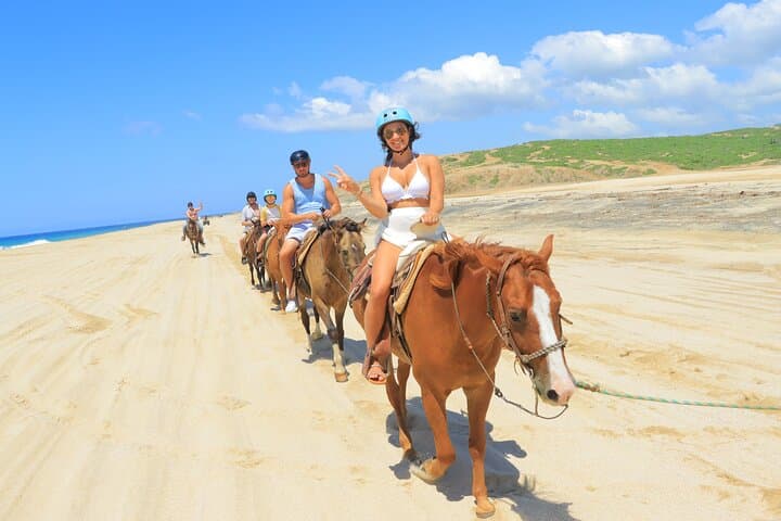 Cabo Combo: Horseback Beach Ride and Sky Bike Adventure in Los Cabos photo 2