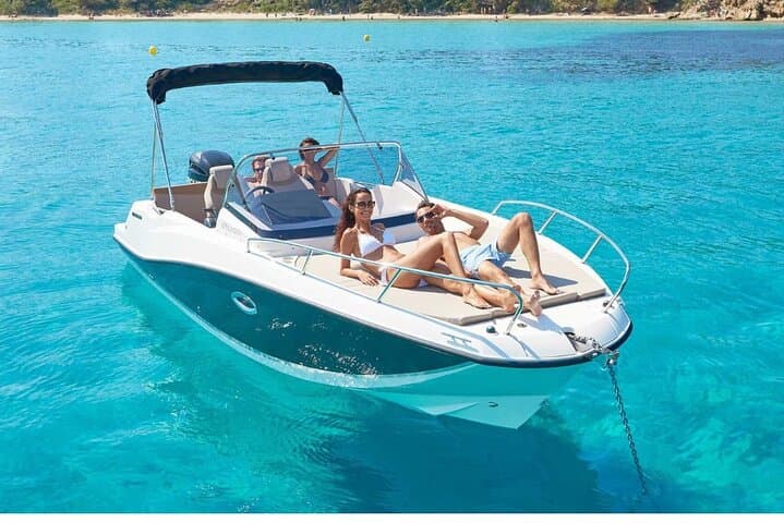 Private Boat Tour of Sant Antoni de Portmany Bay: Hidden Coves, Snorkel & Paddleboard