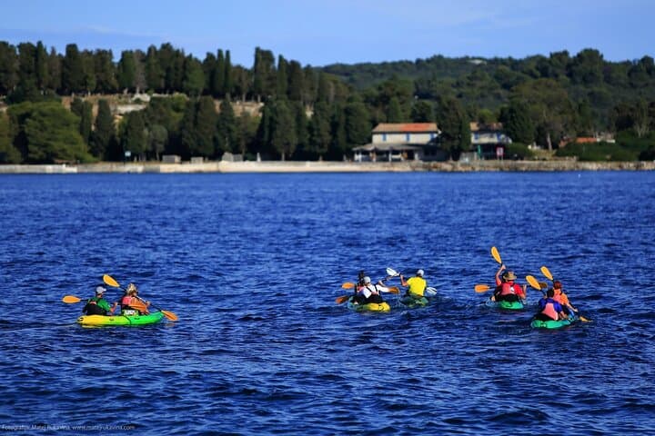 Brijuni Kayak Tour with Full-Day Park Ticket — Paddle to Mali Brijun