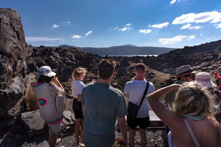 Santorini Sunset Cruise: Caldera Sail, Hot Springs & Volcano Visit photo 5